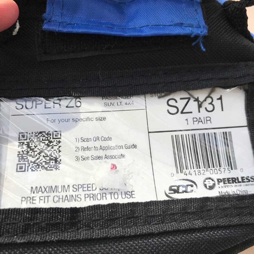 SCC Performance car chains Super Z6 SZ131 - Picture 2 of 10